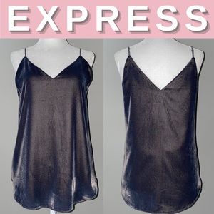 NEW Express Velvet Downtown Cami, XS